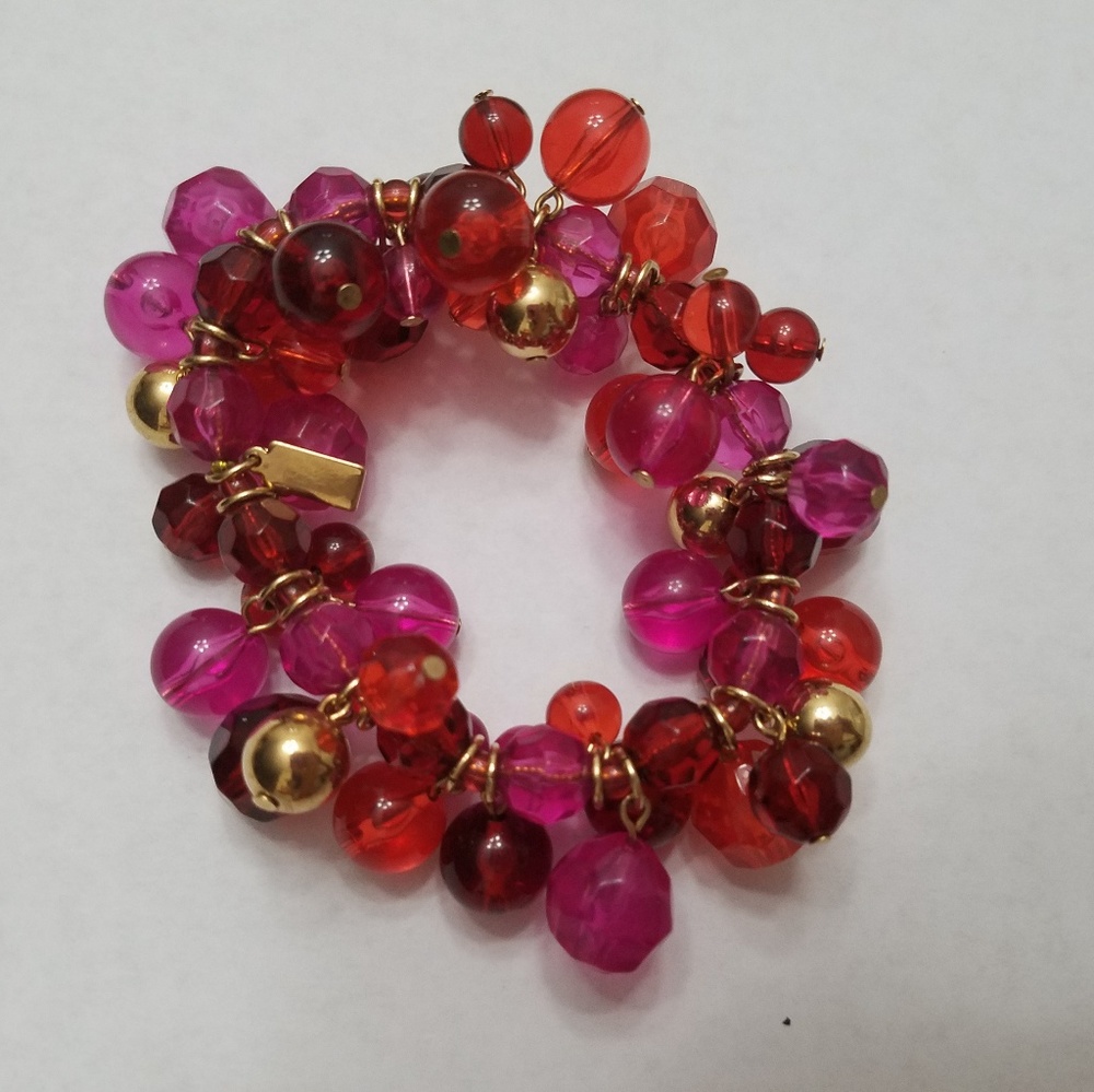 Kate spade beaded various shades of pink / gold
